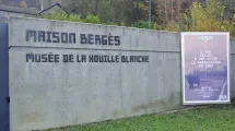 Affiche de l'expo "D'une vallée à une autre. Le Grésivaudan en 1968" © Maison Bergès-Musée de la Houille blanche, graphiste Vincent Velasco