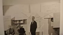 Photo du maire de Crolles, Paul Jargot, 1967 © Maison Bergès-Musée de la Houille blanche, graphiste Vincent Velasco