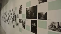 Photos de  l'exposition "D'une vallée à une autre. Le Grésivaudan en 1968" © Maison Bergès-Musée de la Houille blanche, graphiste Vincent Velasco