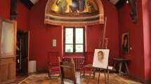 Atelier du peintre Hébert. Crédit photo F.Crispin Atelier du peintre Hébert. Crédit photo F.Crispin