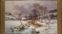 C.Bertier, Effet de neige, vers 1904
