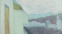 J.Truphémus, Vue d’un balcon sur la ville, 1993
