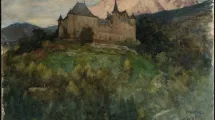 E.Hébert, Uriage, le château de Saint-Ferriol, 1883
