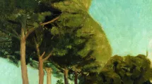 Hébert, Rome, terrasse de la villa Médicis, sans date