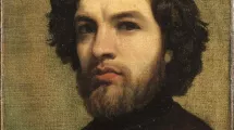 D.Papety, Autoportrait, 1840