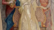 E.Hébert, La Vierge trônant entre deux anges, vers 1896