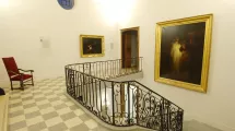 Escalier principal du musée. Crédit photo F.Crispin Escalier principal du musée. Crédit photo F.Crispin