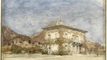 E.Hébert, La maison de La Tronche, après 1860