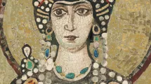 E.Hébert, L'Impératrice Théodora, mosaïque de Ravenne, sans date
