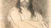 E.Hébert, Le Christ de l'abside du Panthéon des grands hommes de France, 1880