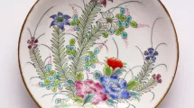 Soucoupe, porcelaine de Chine