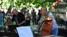 CONCERT SORTI DES BOSQUETS | CONTREVERRES & BASSE À PIED (E. PIGEARD ET P. LÉGER) © Domaine de Vizille | Département de l'Isère