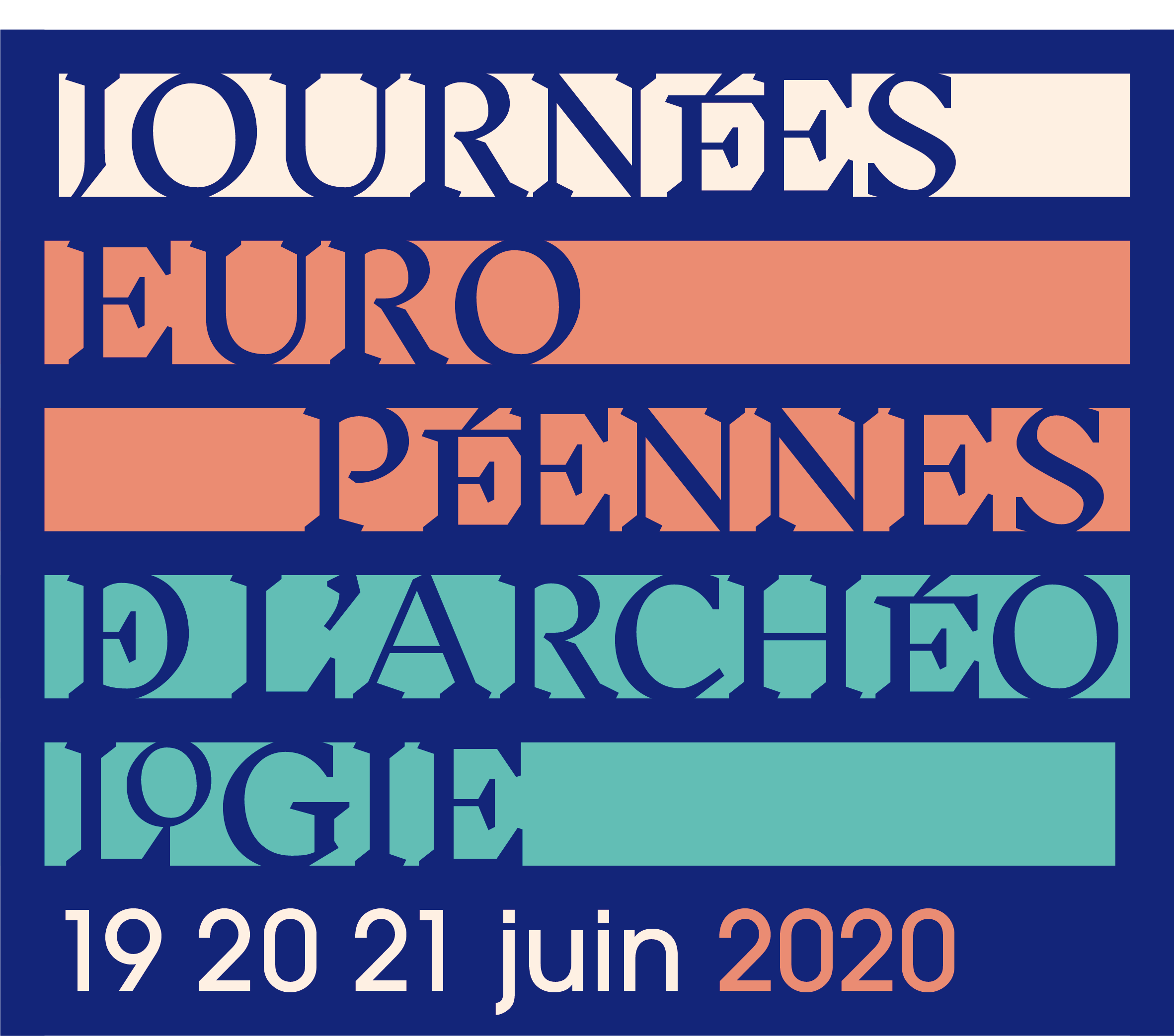 Journées européennes de l'archéologie © Inrap Affiche Journées européennes de l'archéologie © Inrap
