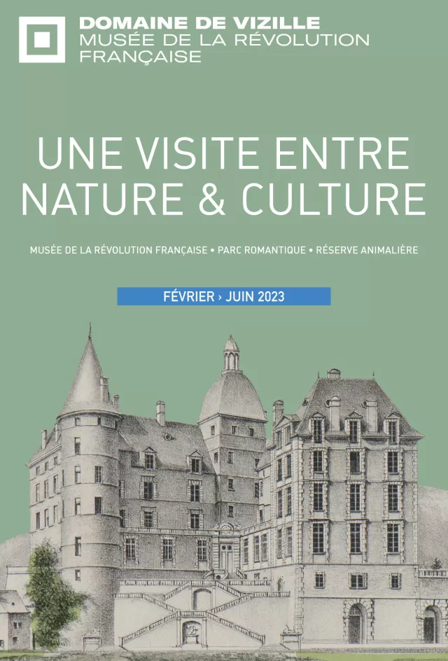 Brochure des événements février-juin 2023 © Domaine de Vizille | Département de l'Isère