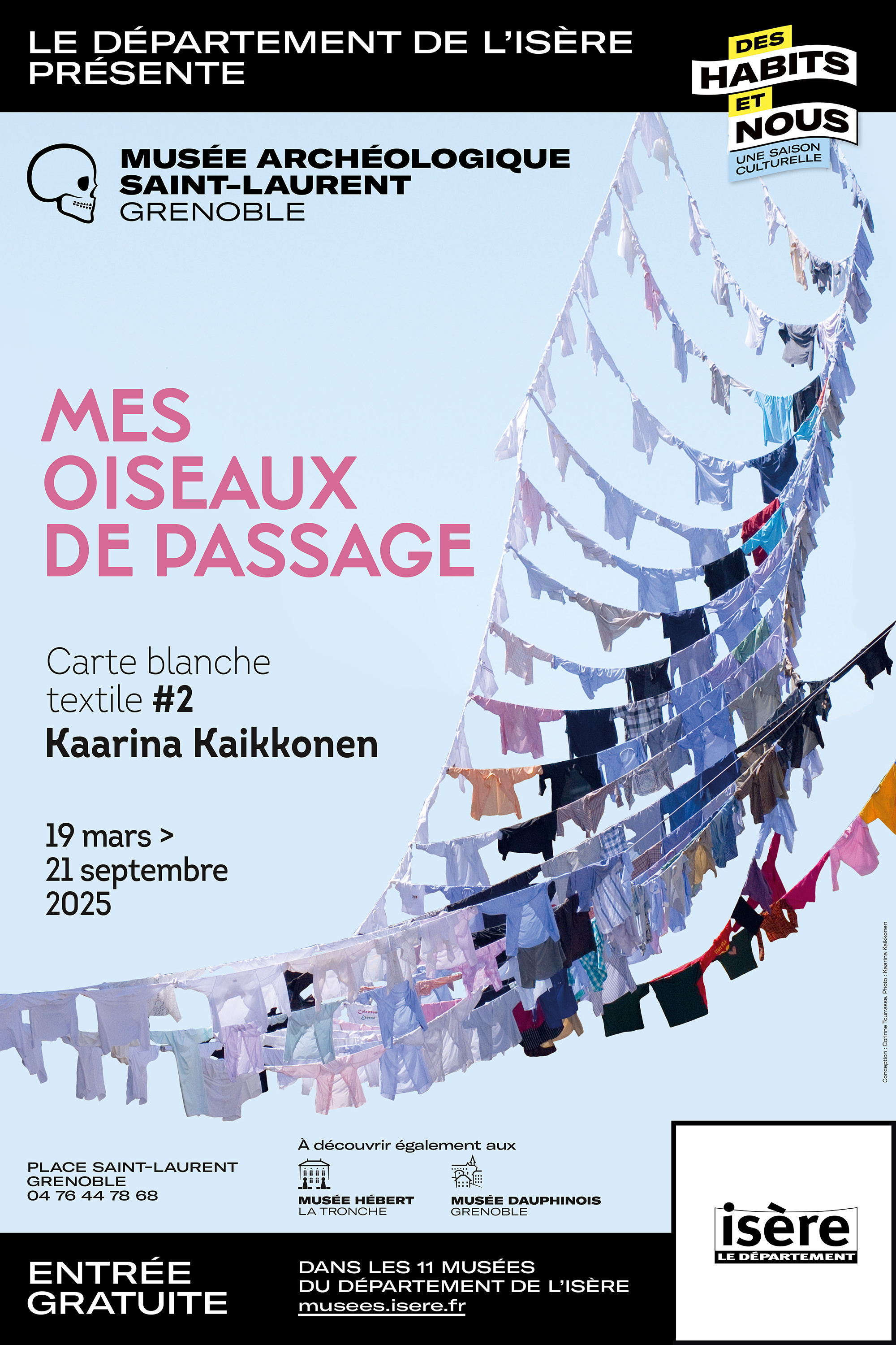 affiche Mes oiseaux de passage carte blanche Kaarina Kaikkonen