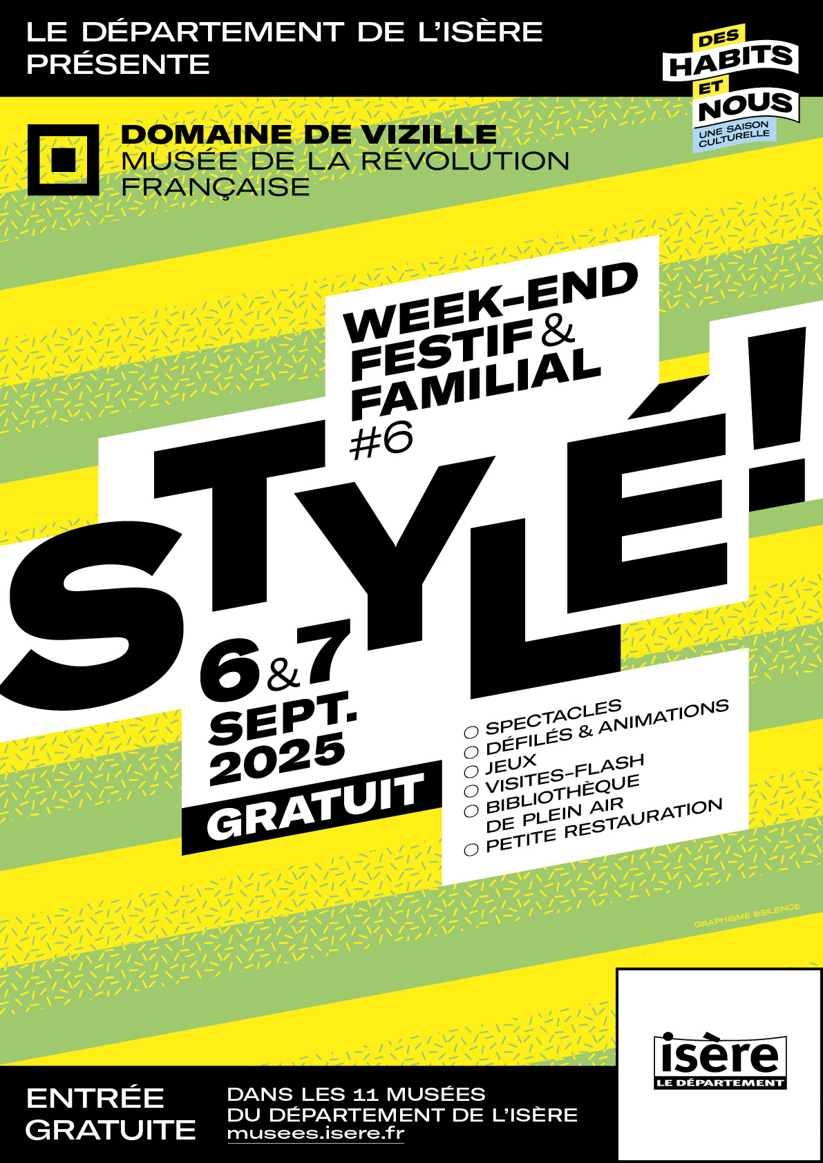 Week-end festif et familial n°6 STYLÉ 6 & 7 septembre 2025 Gratuit