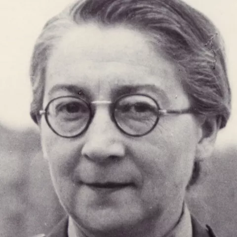 Rose Valland - 1945 © Collection Camille Garapont