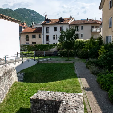 Jardin du musée de l'Ancien Evêché © Jean-Sébastien FAURE
