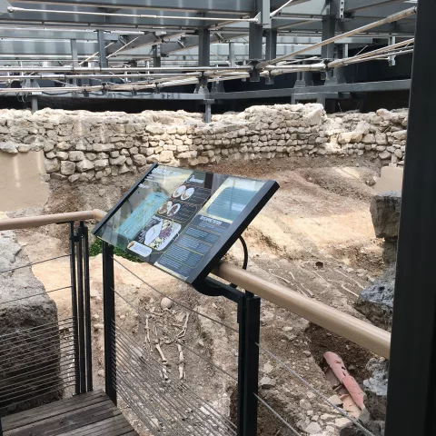 Y a du nouveau au musée archéo © Musée archéologique Saint-Laurent / Département de l'Isère