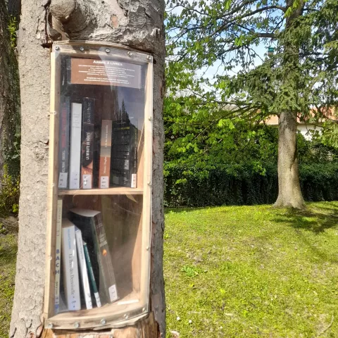 Arbre à livres © Domaine de Vizille | Département de l'Isère