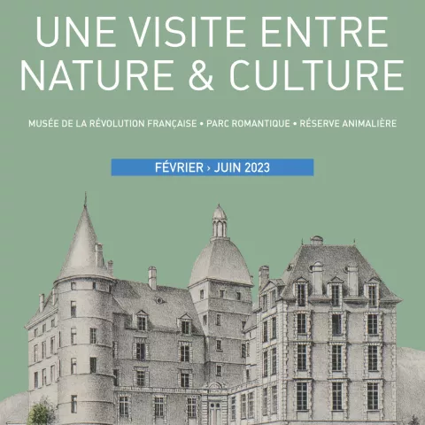 Brochure des événements février-juin 2023 © Domaine de Vizille | Département de l'Isère