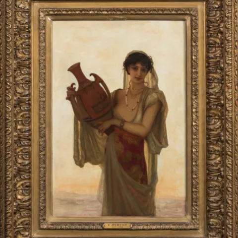 Porteuse d'amphore, Ernest Hébert (1817-1908), Coll. musée Hébert, Département de l'Isère