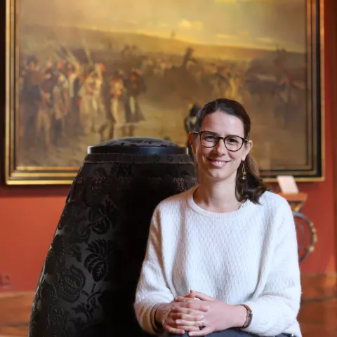 Portrait de Sophie Mouton, directrice du Musée de la Révolution française à Vizille