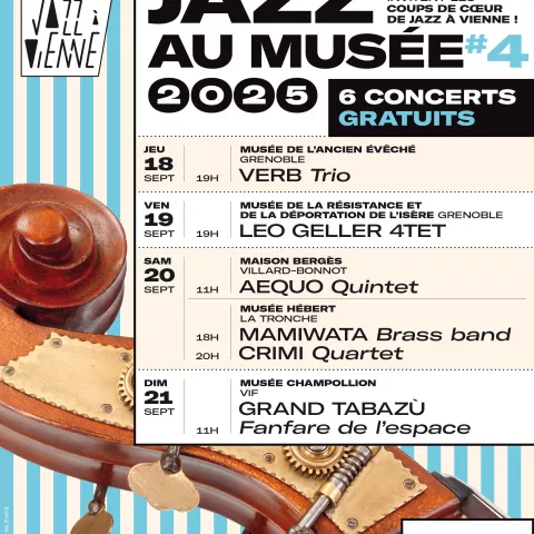 Jazz au musée 4 : 6 concerts gratuits
