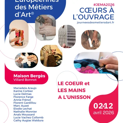 Affiche des Journées européennes des métiers d'art