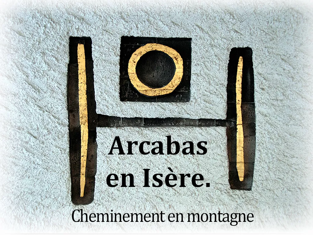Visuel de l'exposition "Arcabas en Isère II : cheminement en montagne"