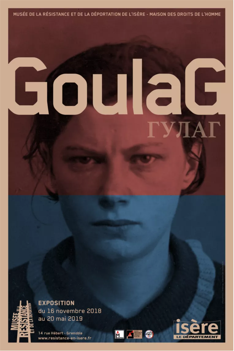 Affiche de l'exposition Goulag © MRDI