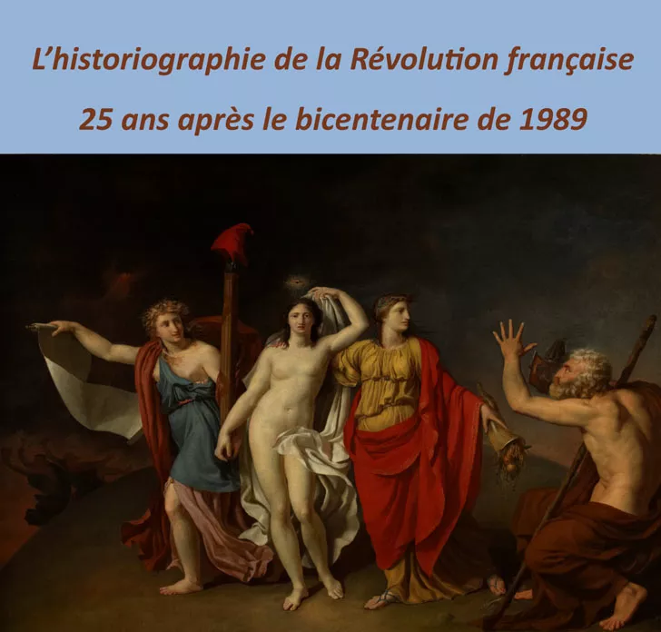 Visuel en couleur d'un détail de l'affiche du colloque La Révolution française 25 ans après le bicentenaire de 1789 © ©Domaine de Vizille/Département de l'Isère