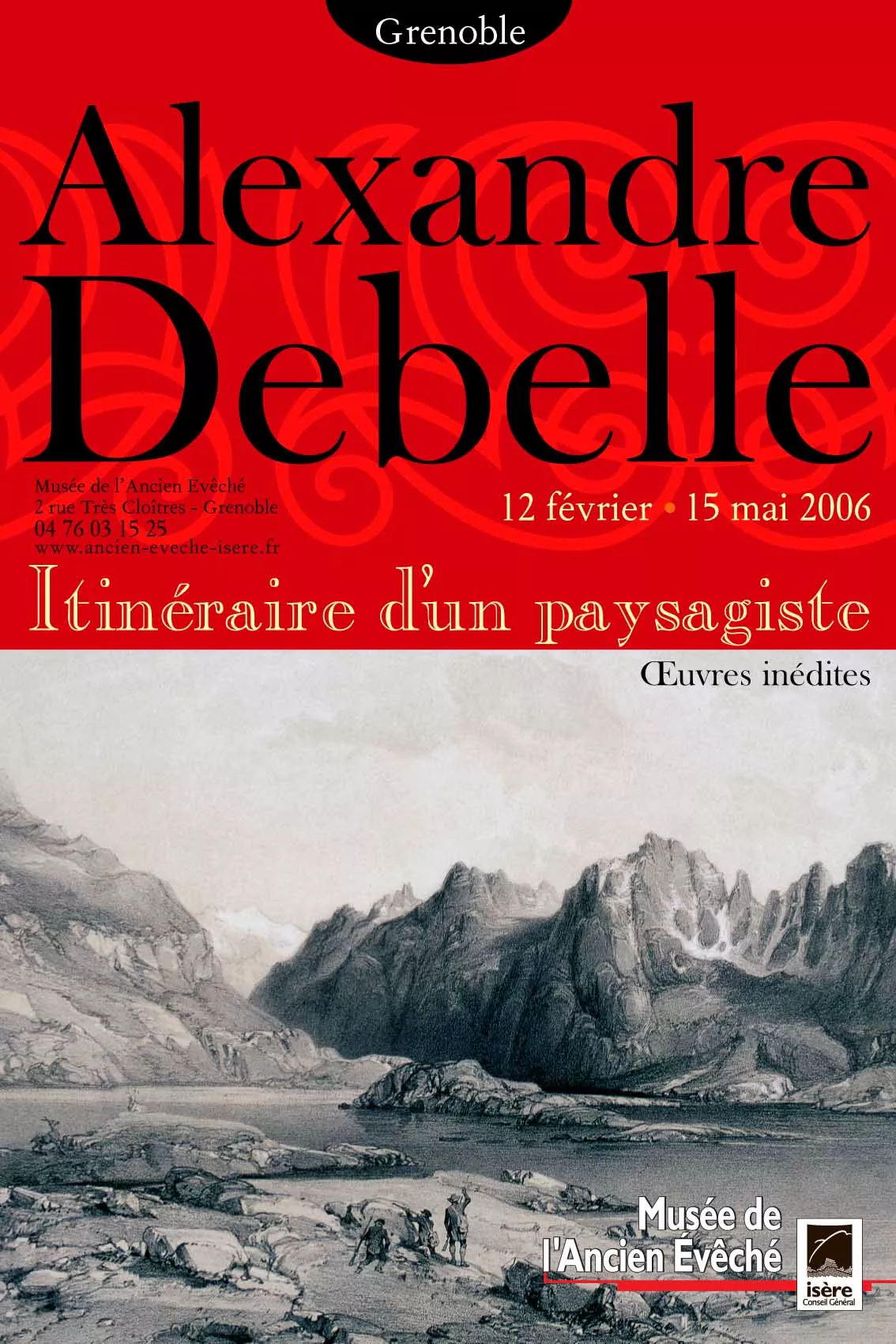 Affiche Alexandre Debelle © Musée de l'Ancien Evêché Affiche Alexandre Debelle © Musée de l'Ancien Evêché