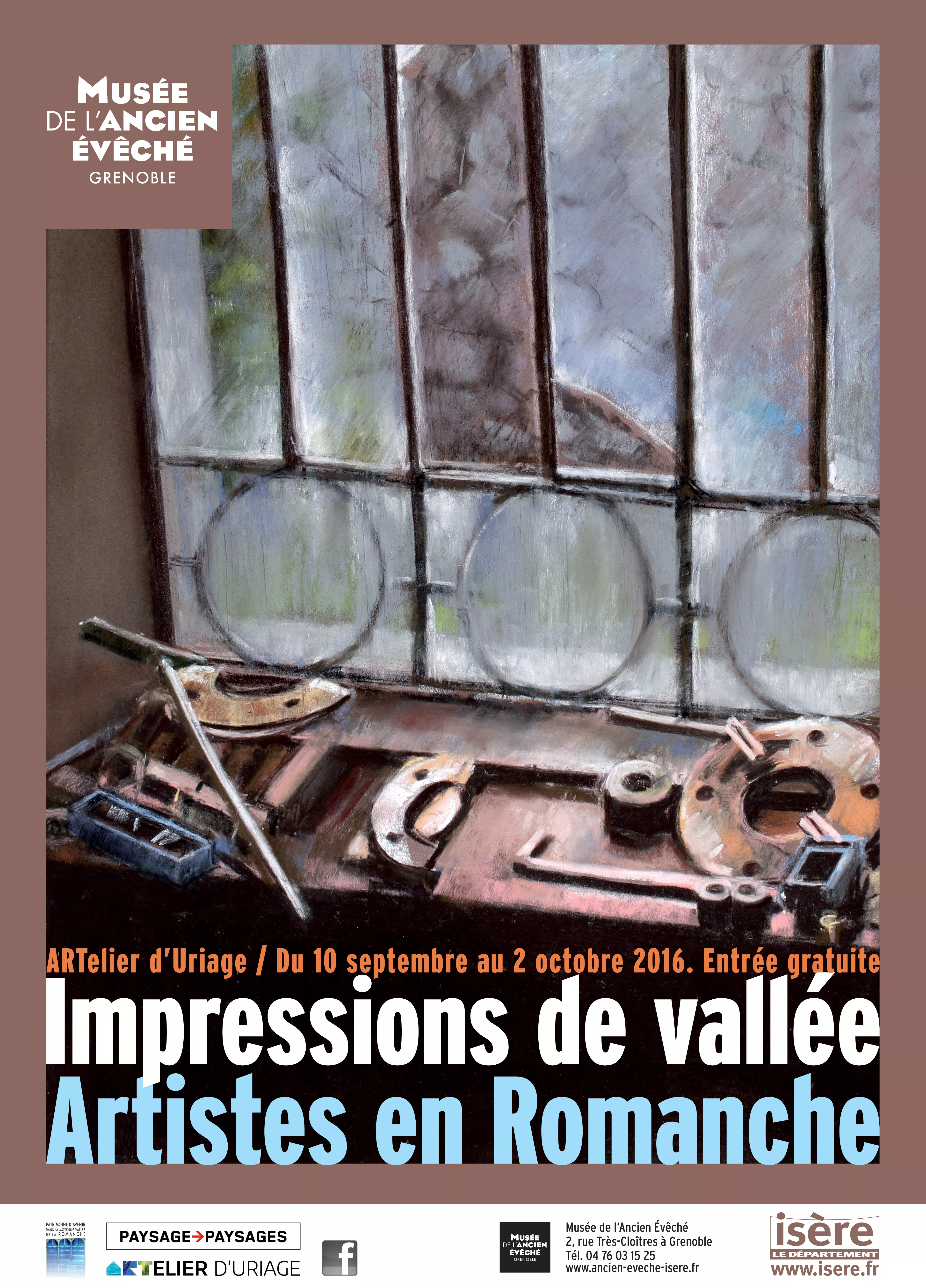 IMPRESSIONS DE VALLEE. ARTISTES EN ROMANCHE © Musée de l'Ancien Evêché IMPRESSIONS DE VALLEE. ARTISTES EN ROMANCHE © Musée de l'Ancien Evêché