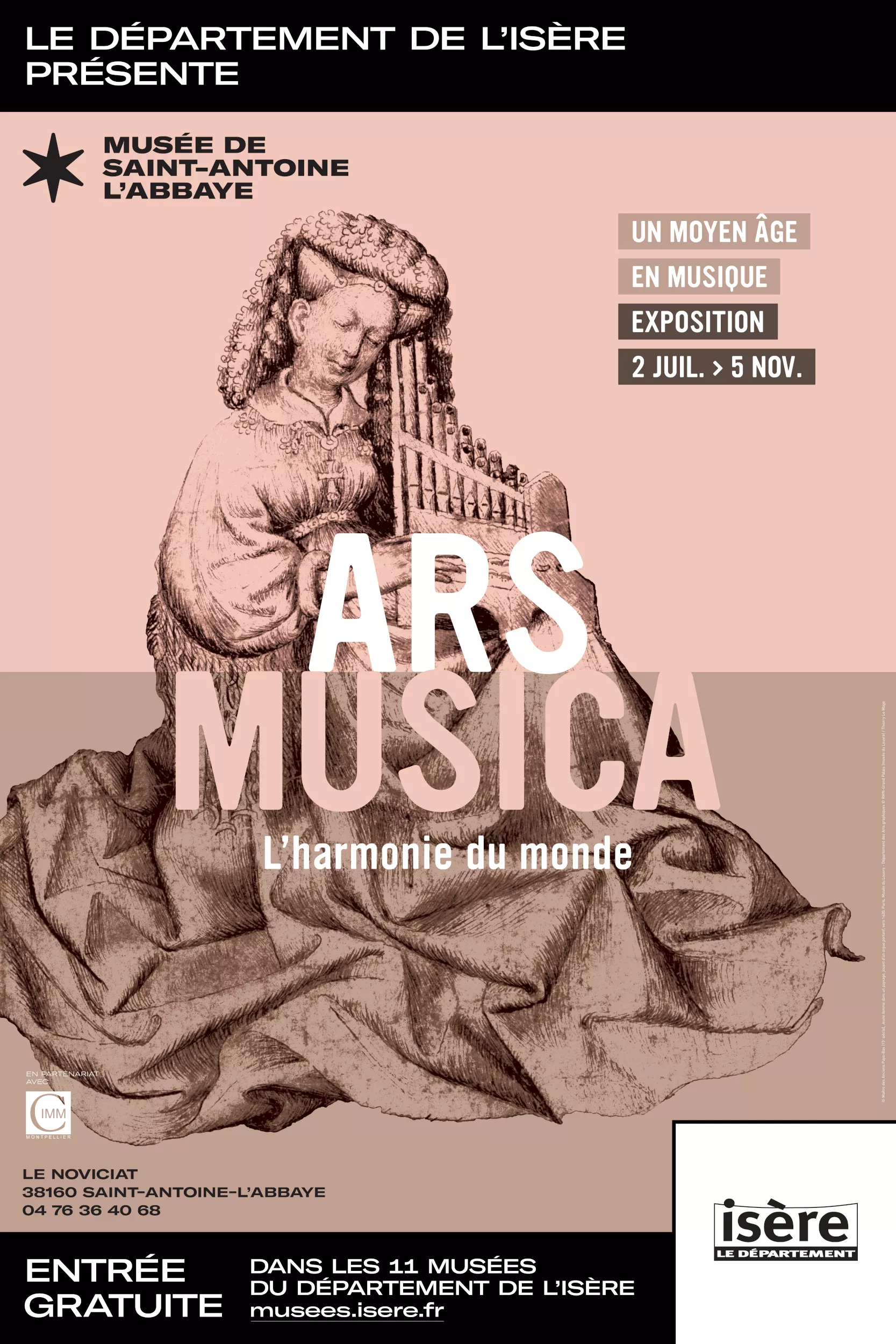 Affiche Ars musica © Stéphanie Dozol