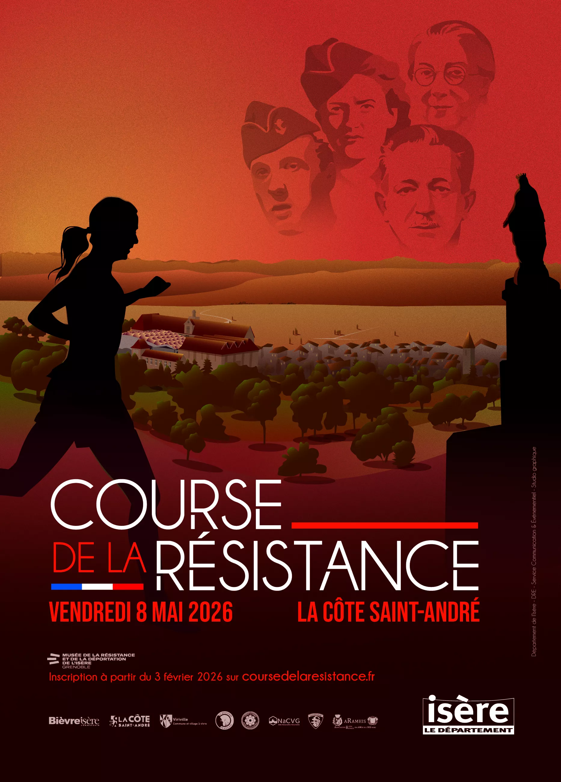 Affiche course de la résistance 2026