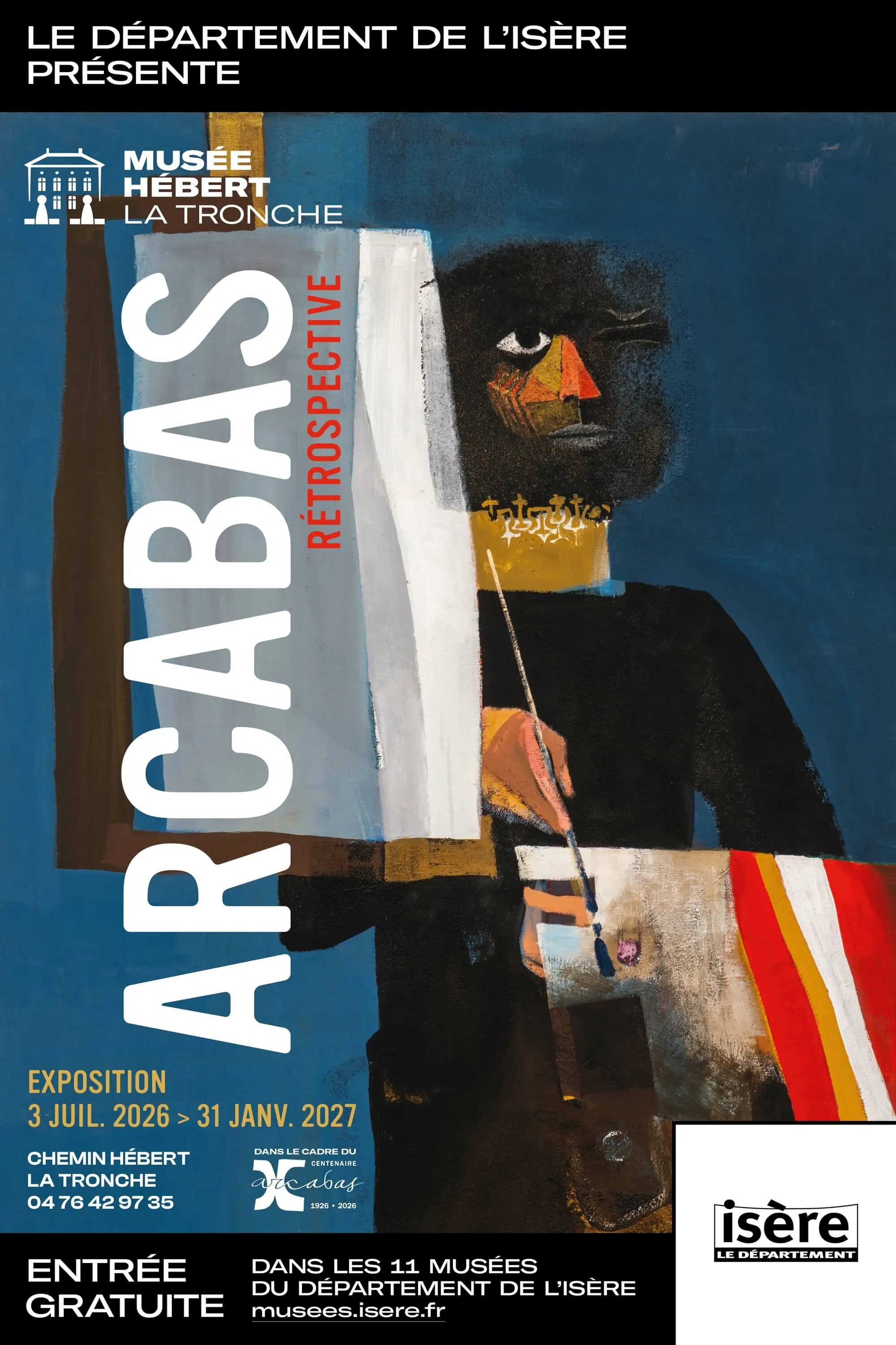 Affiche Arcabas Rétrospective