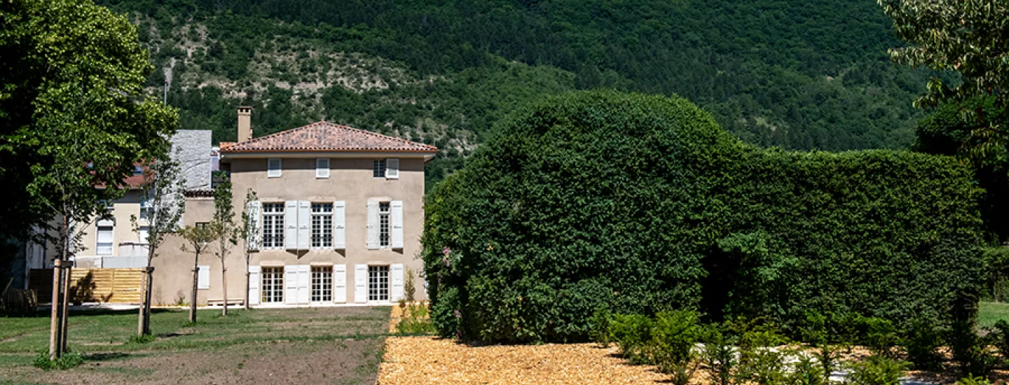 Le Musée Champollion et le jardin d'agrément © jean-Sebastien FAURE