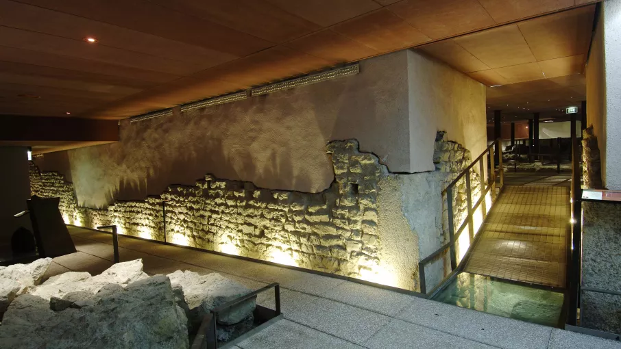 Porte piétonne pour entrer dans Cularo intra-muros © Musée de l'Ancien Evêché - F. Crispin