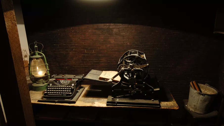 Machine à écrire Musée de la Résistance et de la Déportation de l'Isère