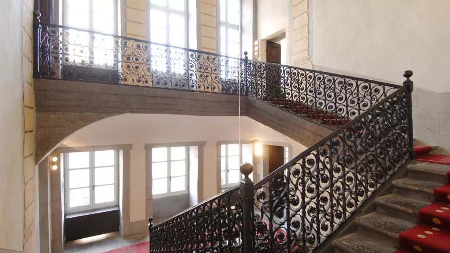 L'escalier d'honneur © Musée de l'Ancien Evêché