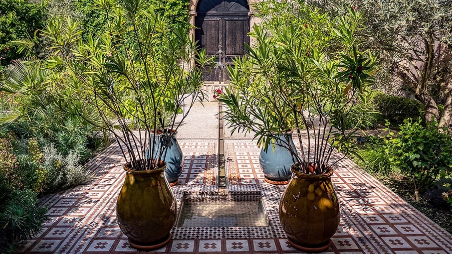 Le jardin médiéval © Cnossos / Musée de Saint-Antoine-l'Abbaye, 2018
