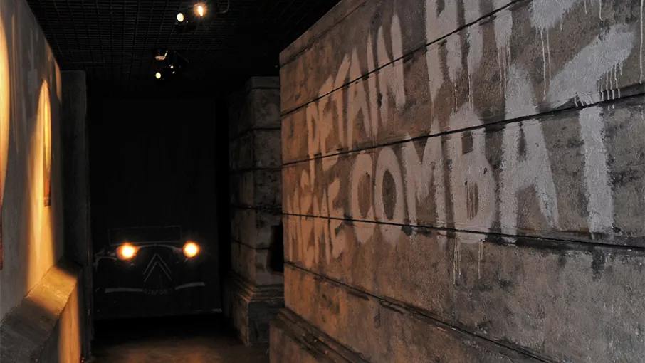 1er étage du Musée de la Résistance et de la Déportation de l'Isère