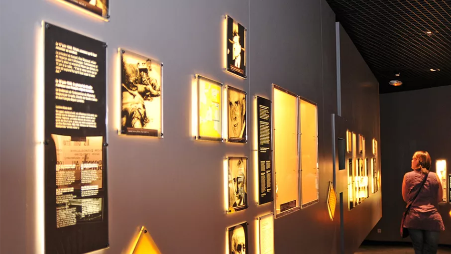 Rez-de-chaussé du Musée de la Résistance et de la Déportation de l'Isère