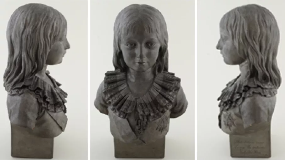 Louis-Pierre Deseine | Le dauphin, fils de Louis XVI © Coll. Musée de la Révolution française | Domaine de Vizille