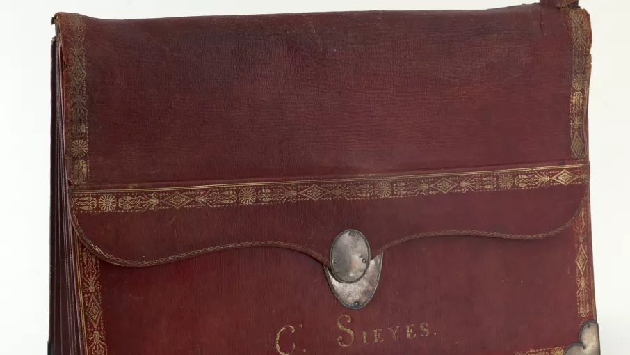 Portefeuille © Coll. Musée de la Révolution française | Domaine de Vizille
