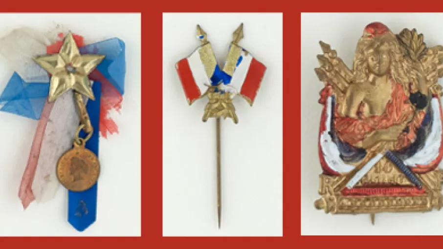 Insignes © Coll.Musée de la Révolution française | Domaine de Vizille