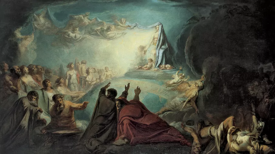 Pierre-Nicolas Legrand | Le Temps dévoile la Nature © Coll. Musée de la Révolution française | Domaine de Vizille