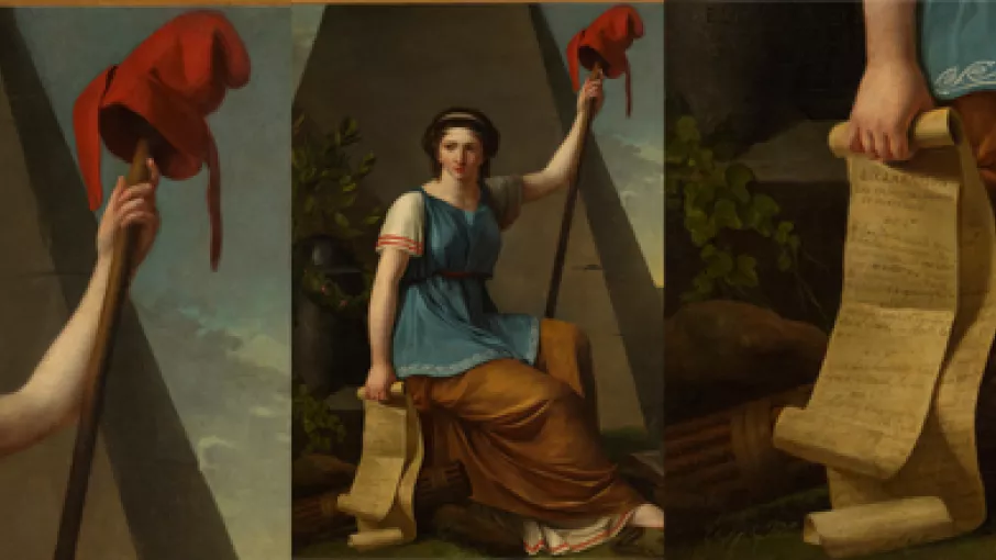 Nanine Vallain | La Liberté © Coll. Musée de la Révolution française | Domaine de Vizille