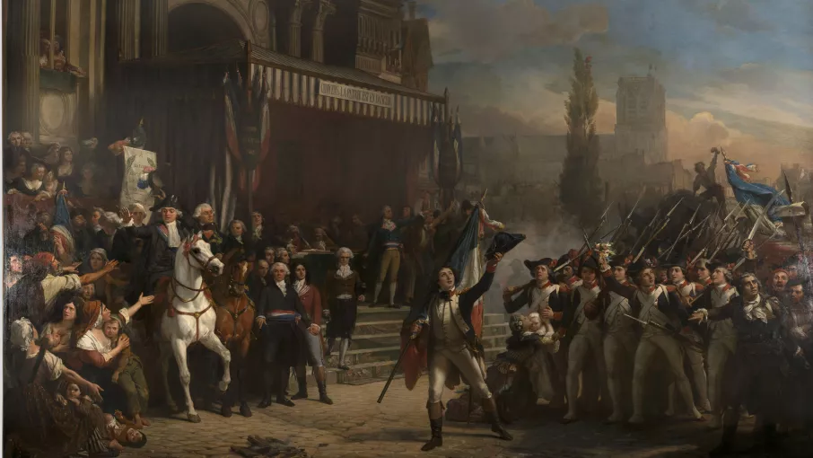 Vinchon | L'enrôlement des volontaire © Coll.Musée de la Révolution française | Domaine de Vizille